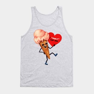 Valentine Ice Cream Tank Top